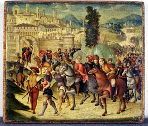 Szene aus der römischen Geschichte